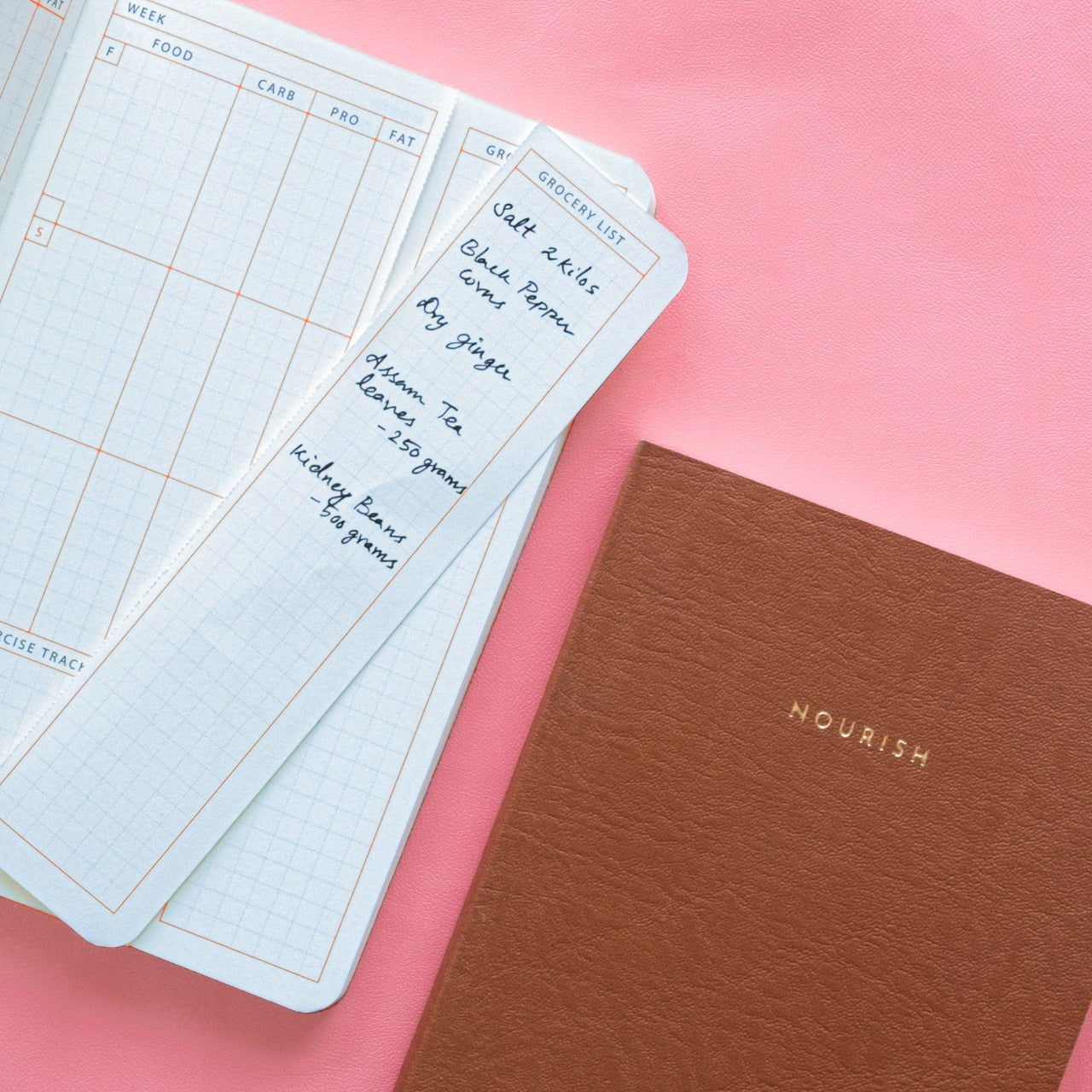 Nourish A5 Size Daily Planner