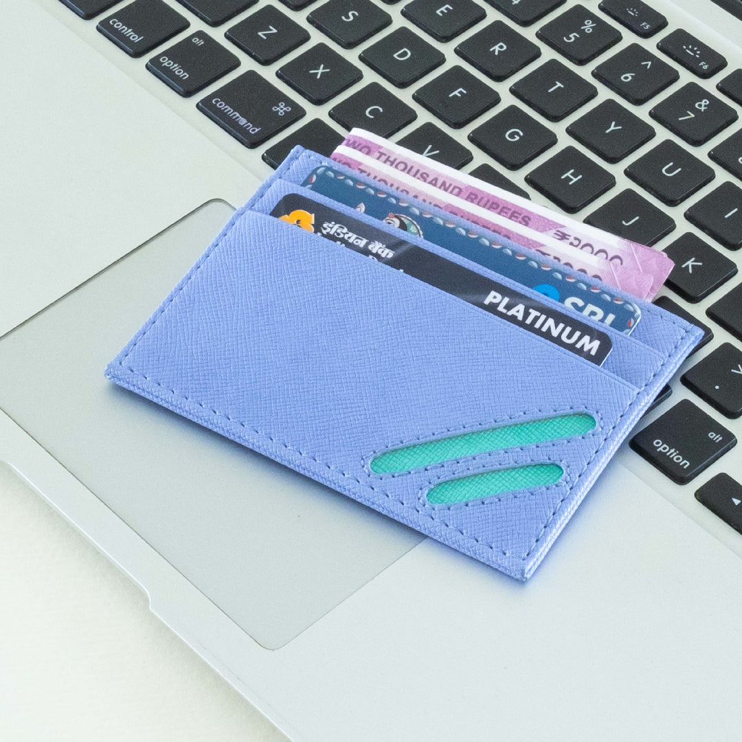 This wallet offers Elite Features with Uncompromising Style and Comfort#color_light-blue-with-teal