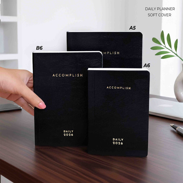 B6 - 2026 - DAILY PLANNER  - 512 PAGES - SOFT COVER