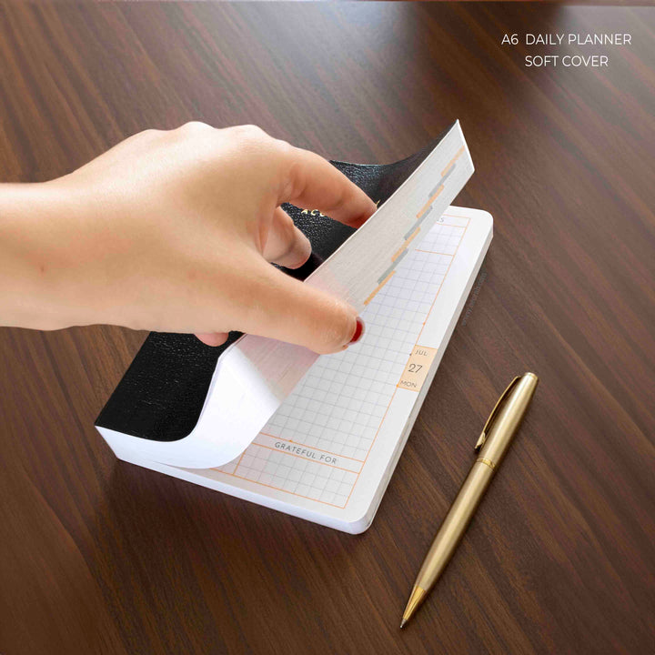 A6- 2026 - DAILY PLANNER  - 512 PAGES - SOFT COVER