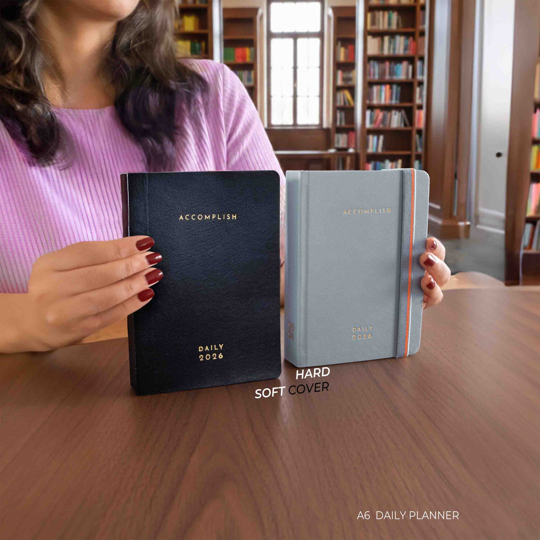 A6- 2026 - DAILY PLANNER  - 512 PAGES - SOFT COVER