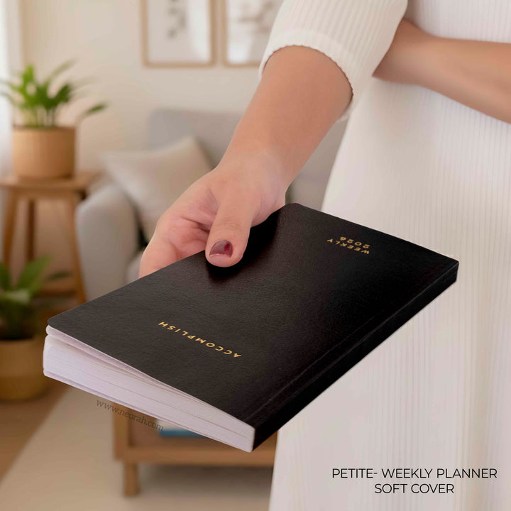 PETITE - 2026 - WEEKLY PLANNER  - 176 PAGES - SOFT COVER
