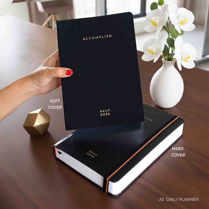 A5 - 2026 - DAILY PLANNER  - 512 PAGES - SOFT COVER