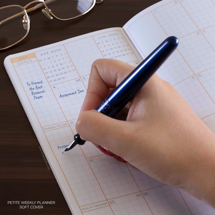 PETITE - 2026 - WEEKLY PLANNER  - 176 PAGES - SOFT COVER