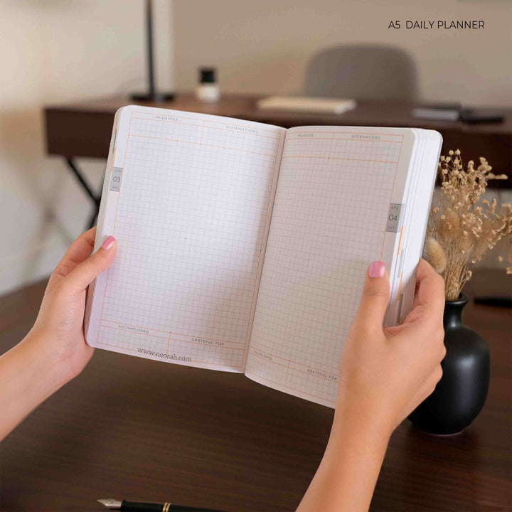 A5 - 2026 - DAILY PLANNER  - 512 PAGES - SOFT COVER