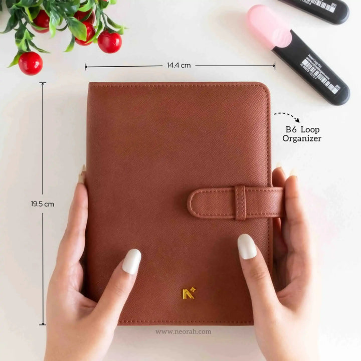 B6 - REFILLABLE ORGANISER SLEEVE - LOOP