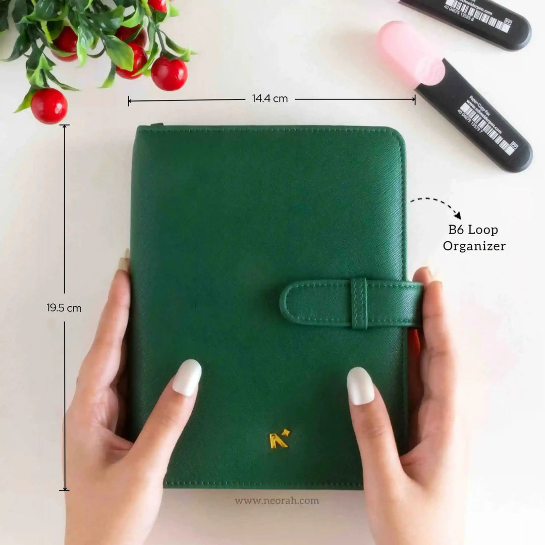 B6 - REFILLABLE ORGANISER SLEEVE - LOOP