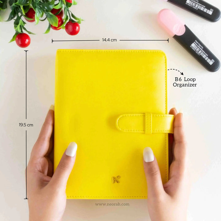 B6 - REFILLABLE ORGANISER SLEEVE - LOOP