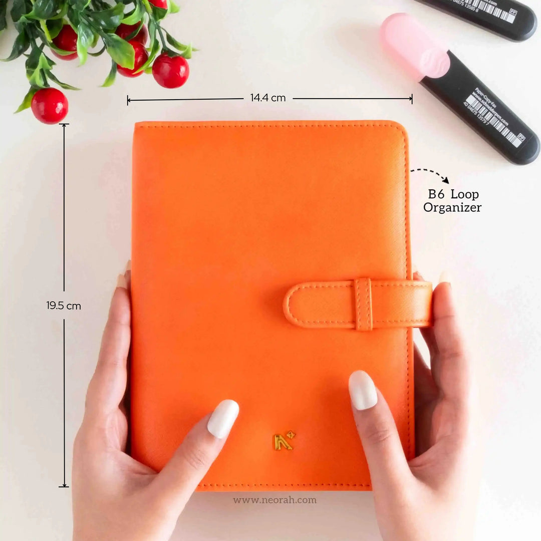 B6 - REFILLABLE ORGANISER SLEEVE - LOOP