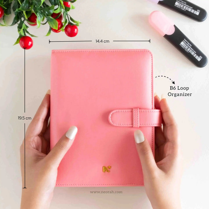 B6 - REFILLABLE ORGANISER SLEEVE - LOOP