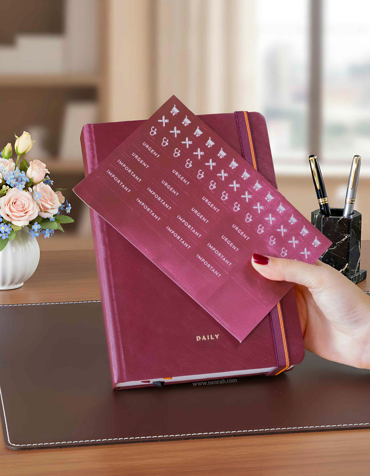 Journal / Planner Stickers - 5 Sheets