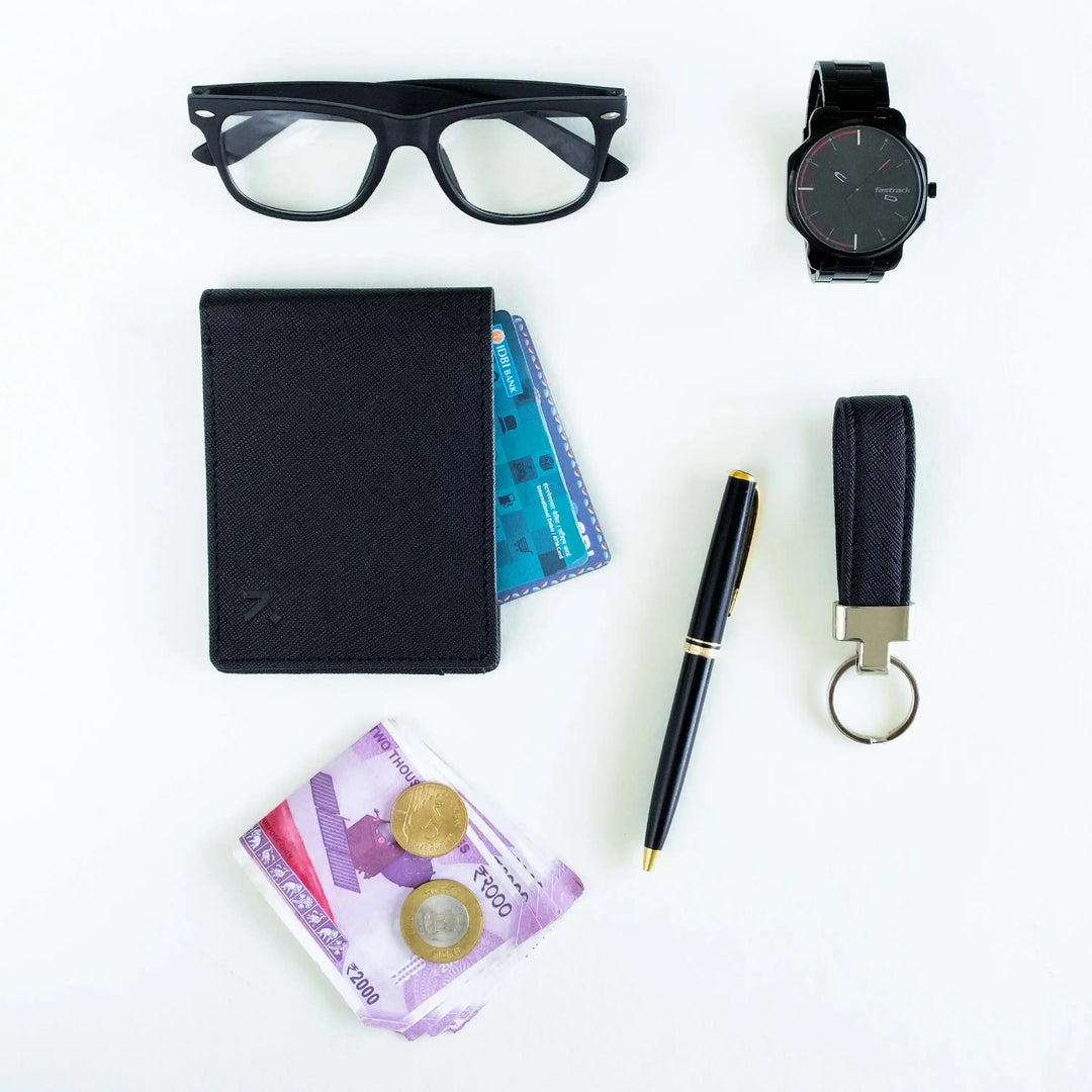 A man’s Wallet should be Contemporary, Robust and Durable. This wallet offers Elite Features with Uncompromising Style and Comfort#color_black