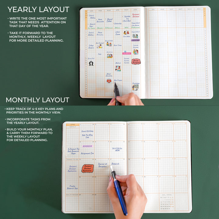 A5 - 2026 - WEEKLY PLANNER - 264 PAGES - SOFT COVER