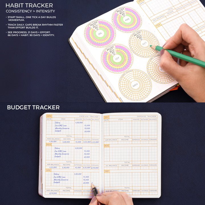 A6- 2026 - DAILY PLANNER  - 512 PAGES - SOFT COVER