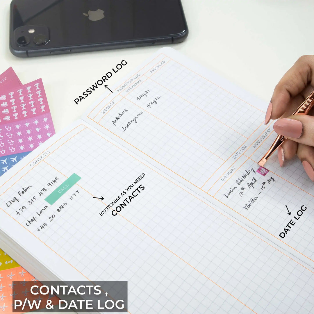 PETITE - UNDATED - WEEKLY PLANNER - SOFT COVER