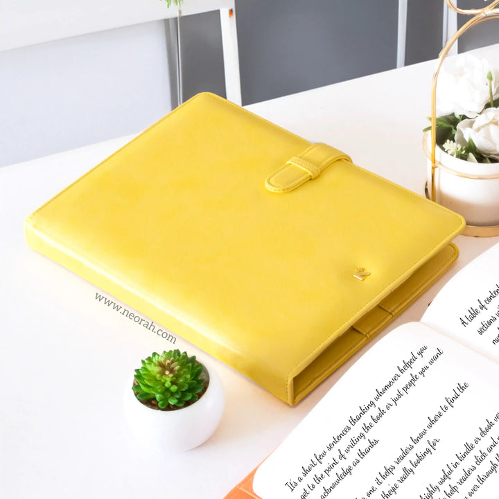 B5 - REFILLABLE ORGANISER SLEEVE WITH LOOP