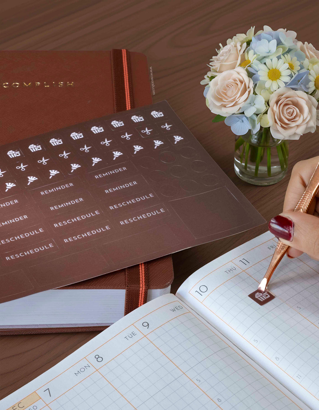 Journal / Planner Stickers - 5 Sheets