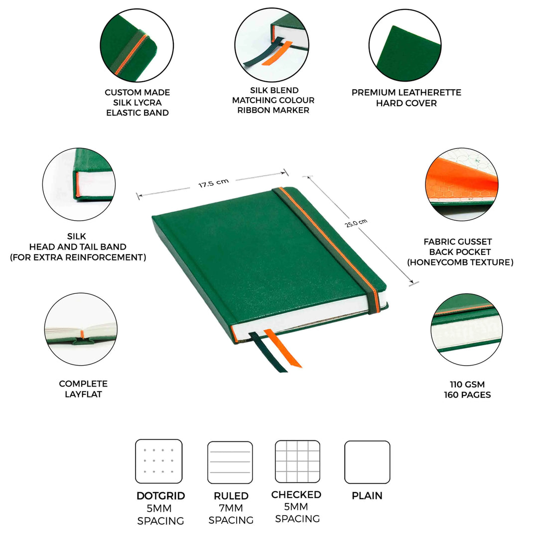 B5 - CLASSIC NOTEBOOK - HARDCOVER