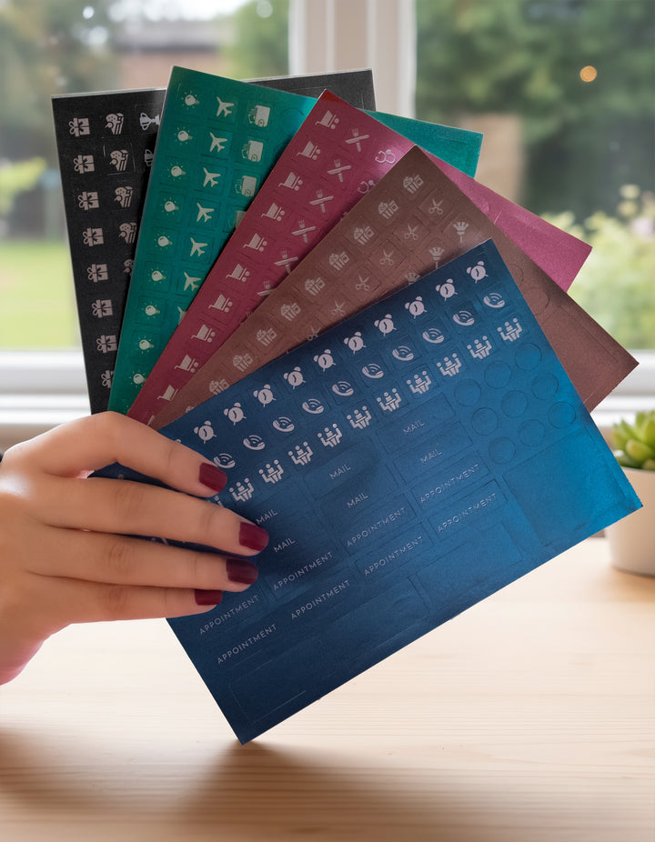 Journal / Planner Stickers - 5 Sheets
