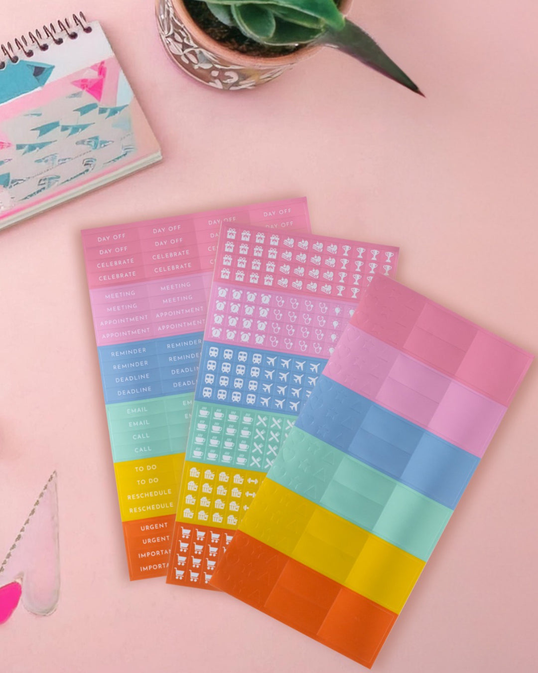 Journal / Planner Stickers - 3 Sheets