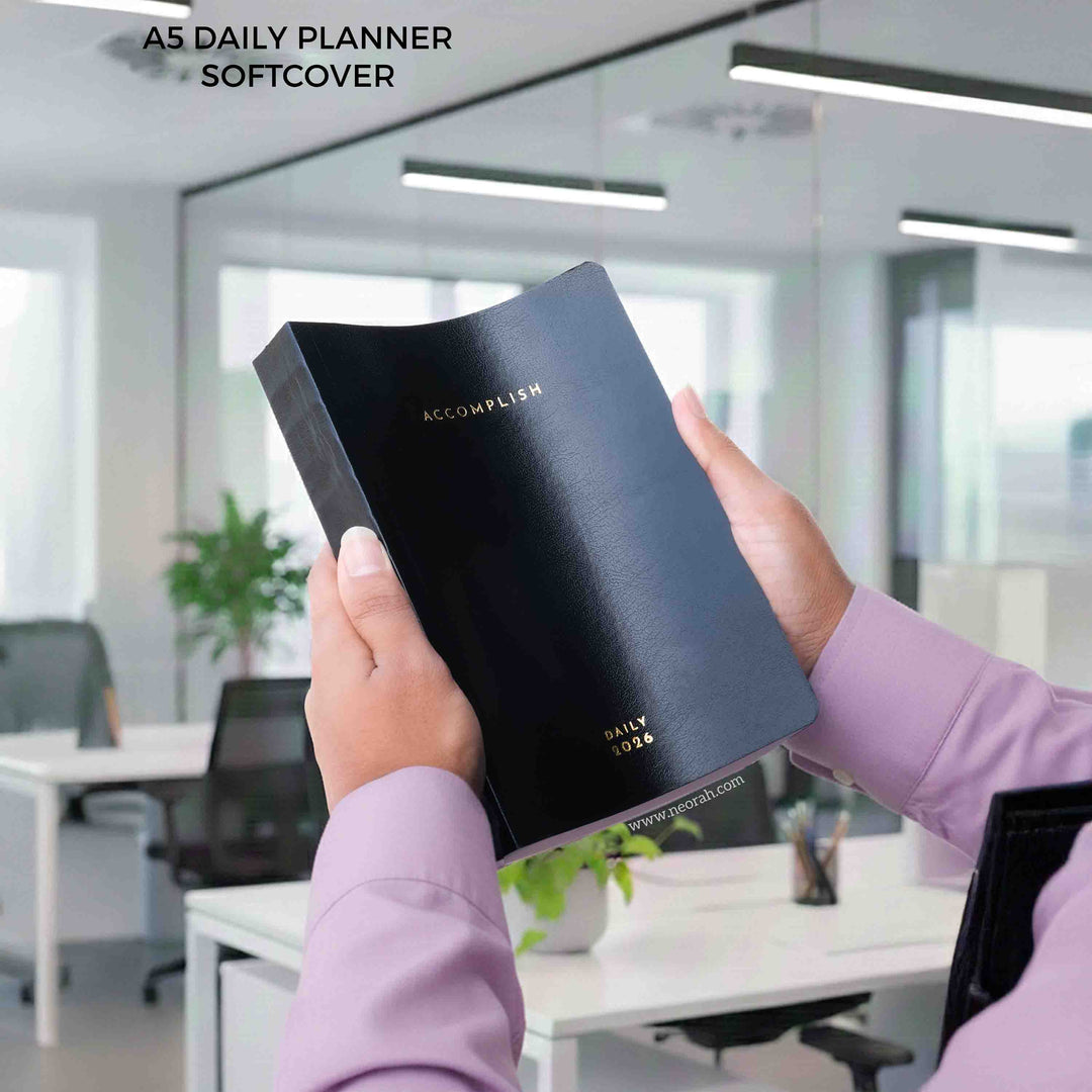 A5 - 2026 - DAILY PLANNER  - 512 PAGES - SOFT COVER