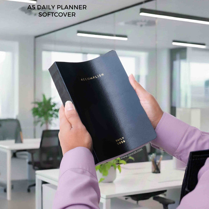 A5 - 2026 - DAILY PLANNER  - 512 PAGES - SOFT COVER