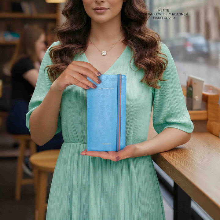 PETITE - UNDATED - WEEKLY PLANNER - HARD COVER