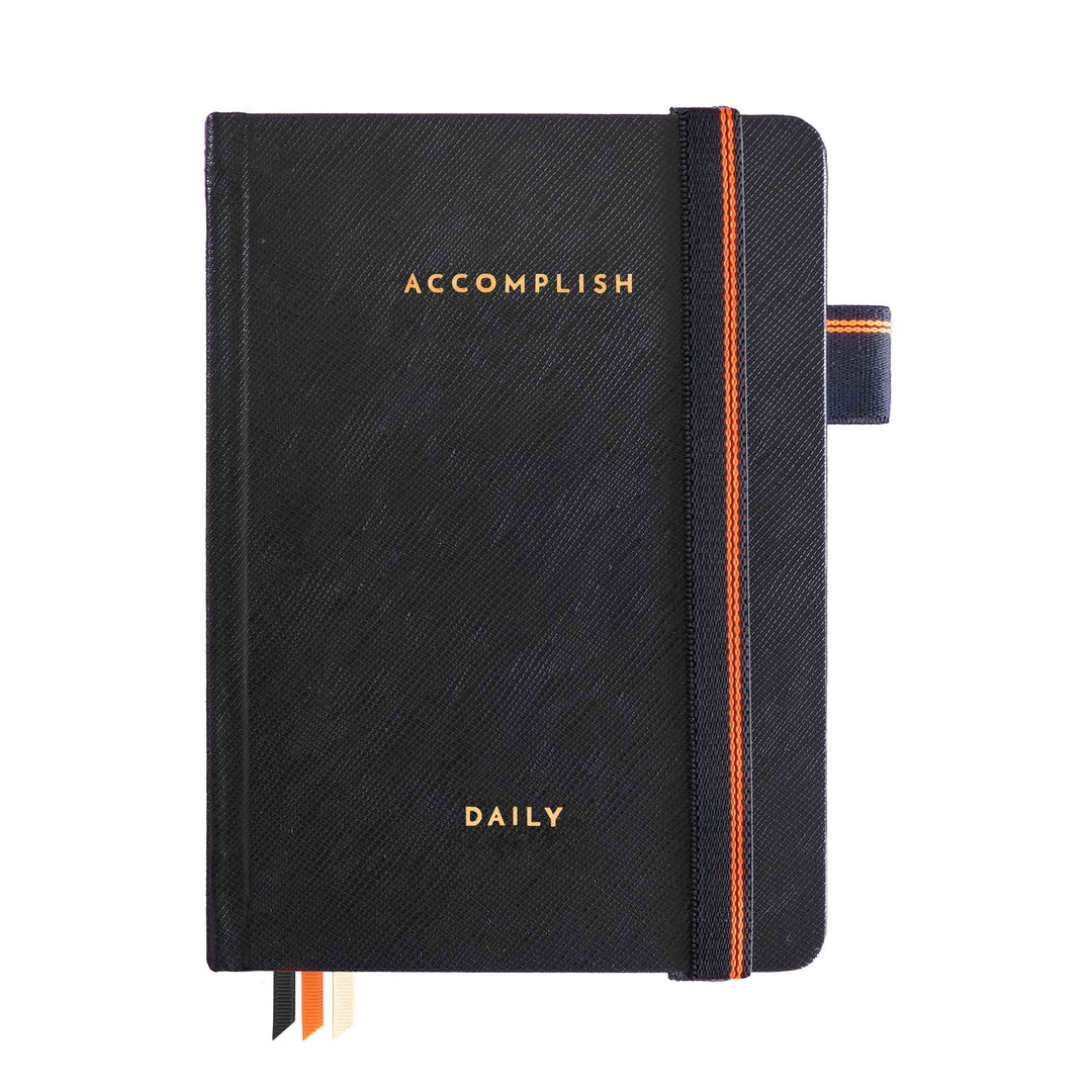 A6 - UNDATED - DAILY PLANNER - HARD COVER