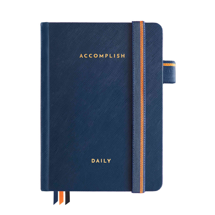 A6 - UNDATED - DAILY PLANNER - HARD COVER