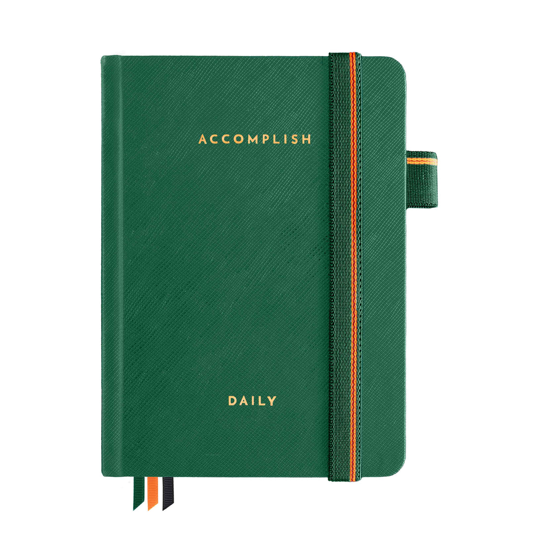 A6 - UNDATED - DAILY PLANNER - HARD COVER