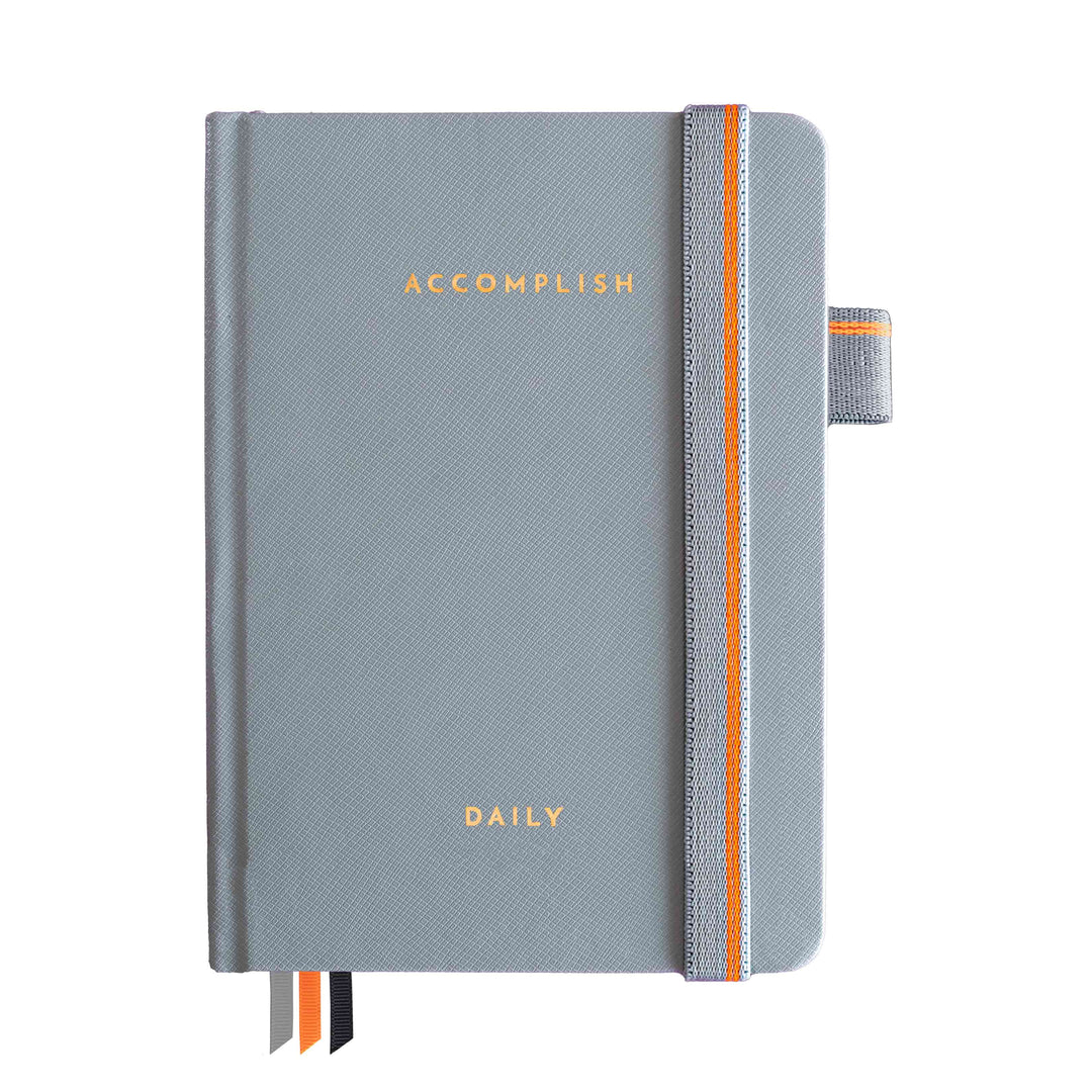 A6 - UNDATED - DAILY PLANNER - HARD COVER
