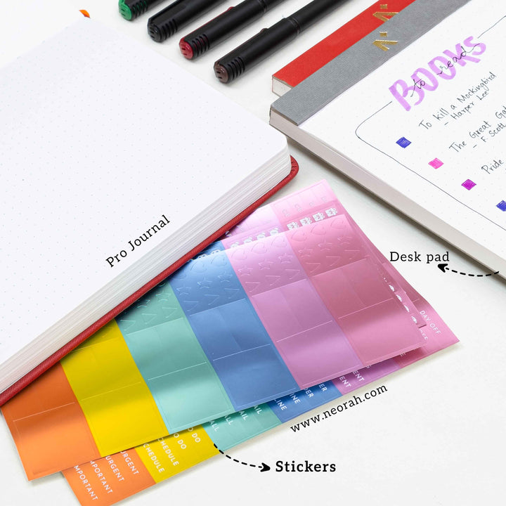 Journal / Planner Stickers - 3 Sheets