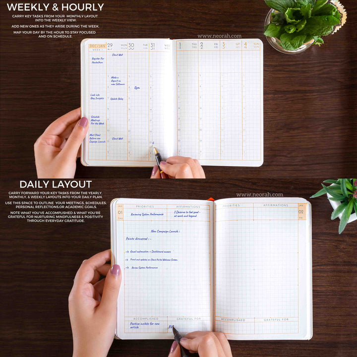 B6 - 2026 - DAILY PLANNER  - 512 PAGES - SOFT COVER