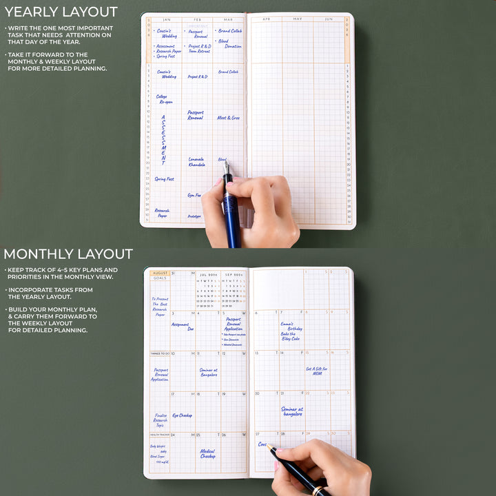 PETITE - 2026 - WEEKLY PLANNER  - 176 PAGES - SOFT COVER