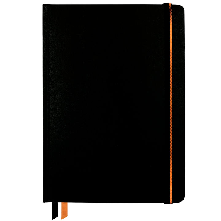 Hardbound cover with rounded corners for a finished look#color_black