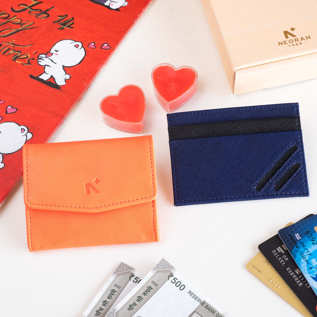 CARD WALLET AND CARD HOLDER | GIFT SET