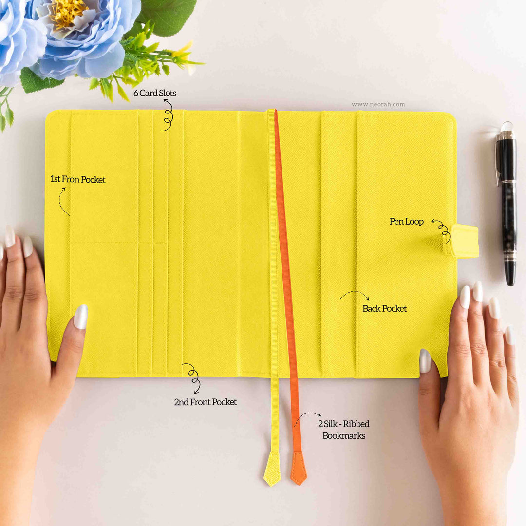 A5 - REFILLABLE ORGANISER SLEEVE WITH LOOP