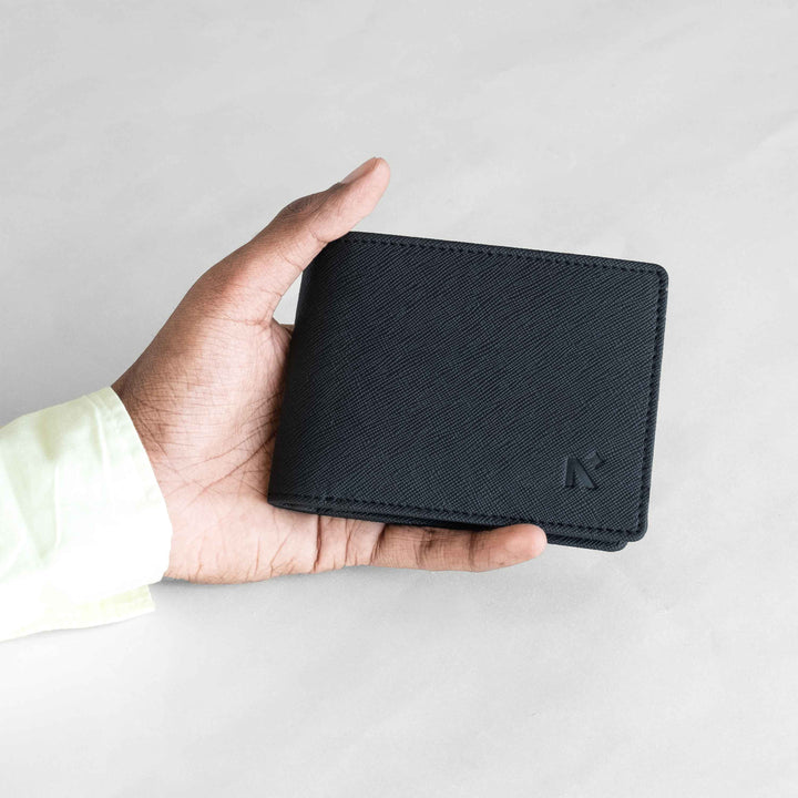 Its Perfect Size Allows The Wallet To Fit Comfortably Inside Your Trouser Pocket, Great For Personal Use As Well As For Gift To Your Friends, Family.#color_black