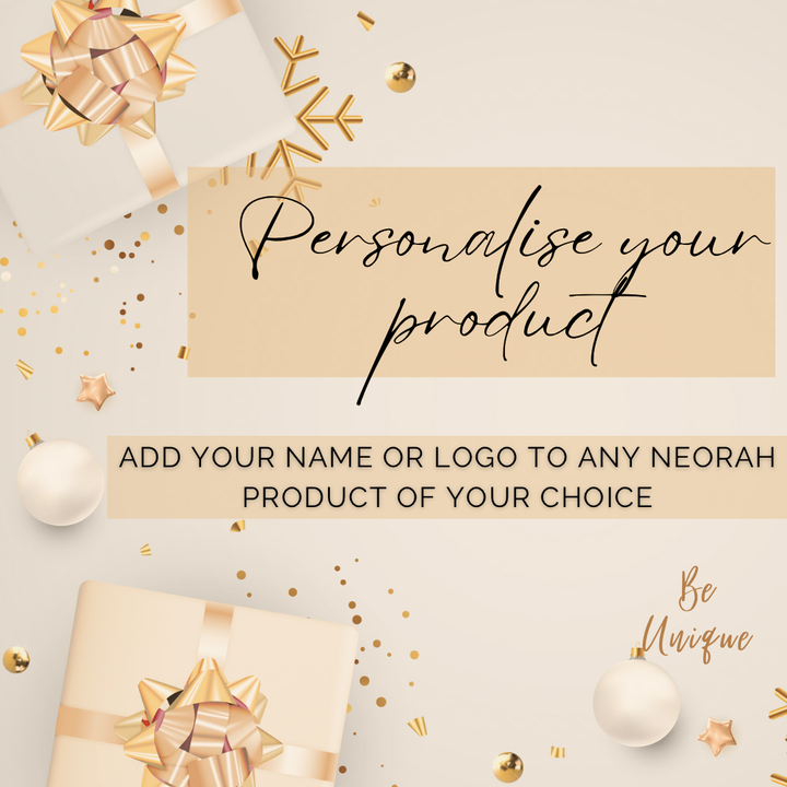 PERSONALISE YOUR PRODUCT